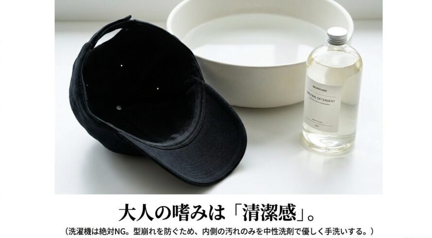 大人の嗜みは清潔感。洗濯機は絶対NGで中性洗剤で手洗いをする