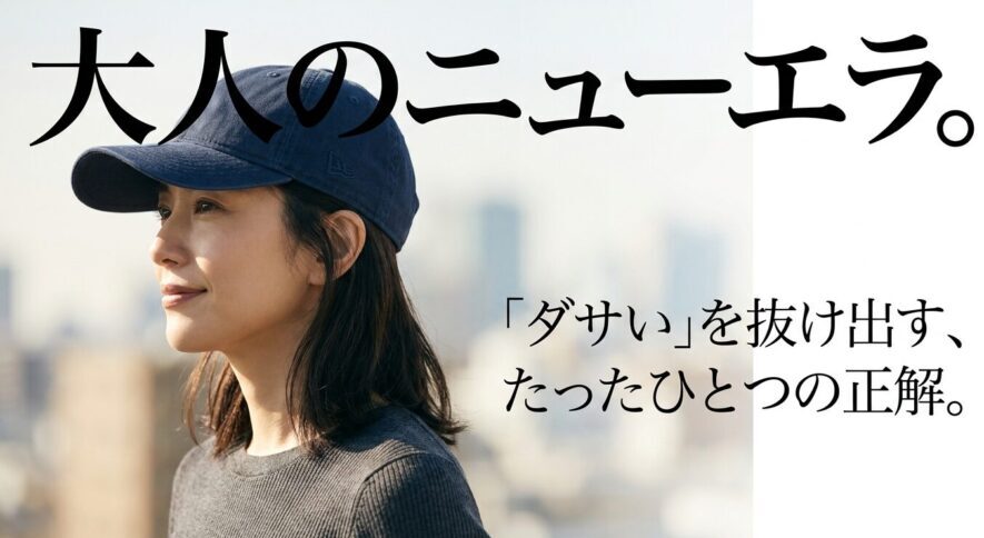大人のニューエラ。ダサいを抜け出す正解の被り方と選び方