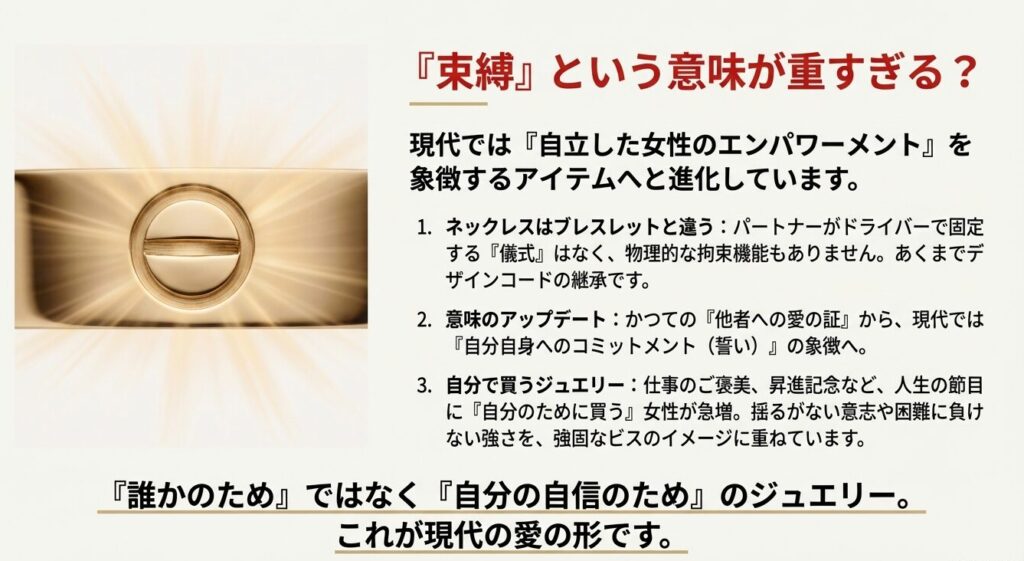 束縛の意味が重いからやめるべきか
