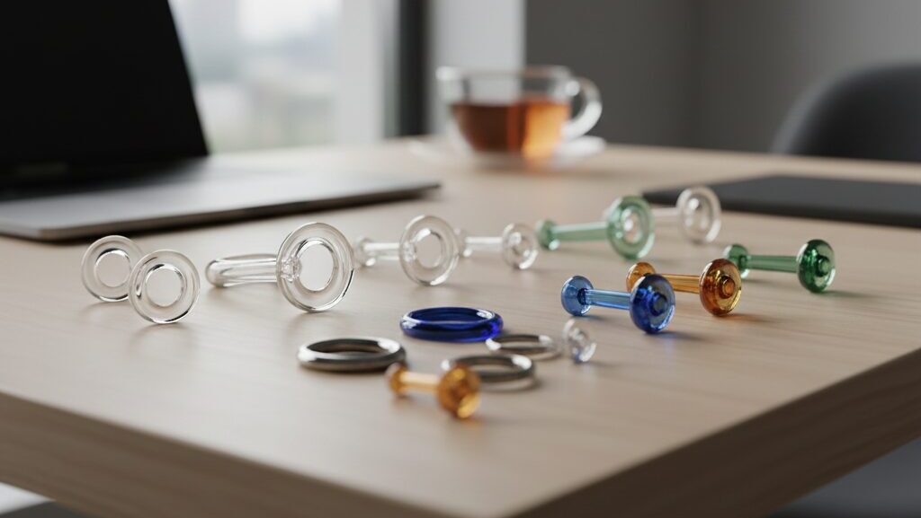 金属アレルギー対応のガラスピアスが売ってる場所