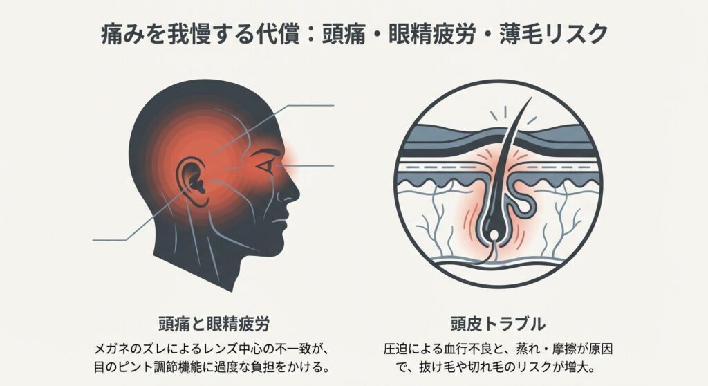 痛みを我慢する代償
