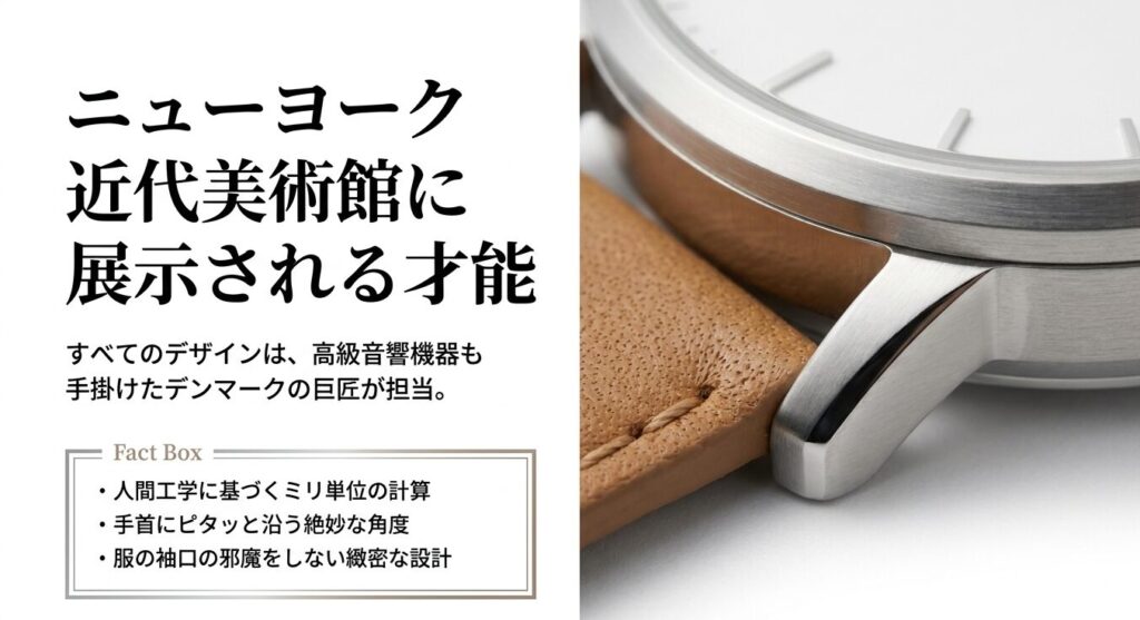 ニューヨーク近代美術館に展示される才能と人間工学に基づいたノードグリーンの緻密な設計