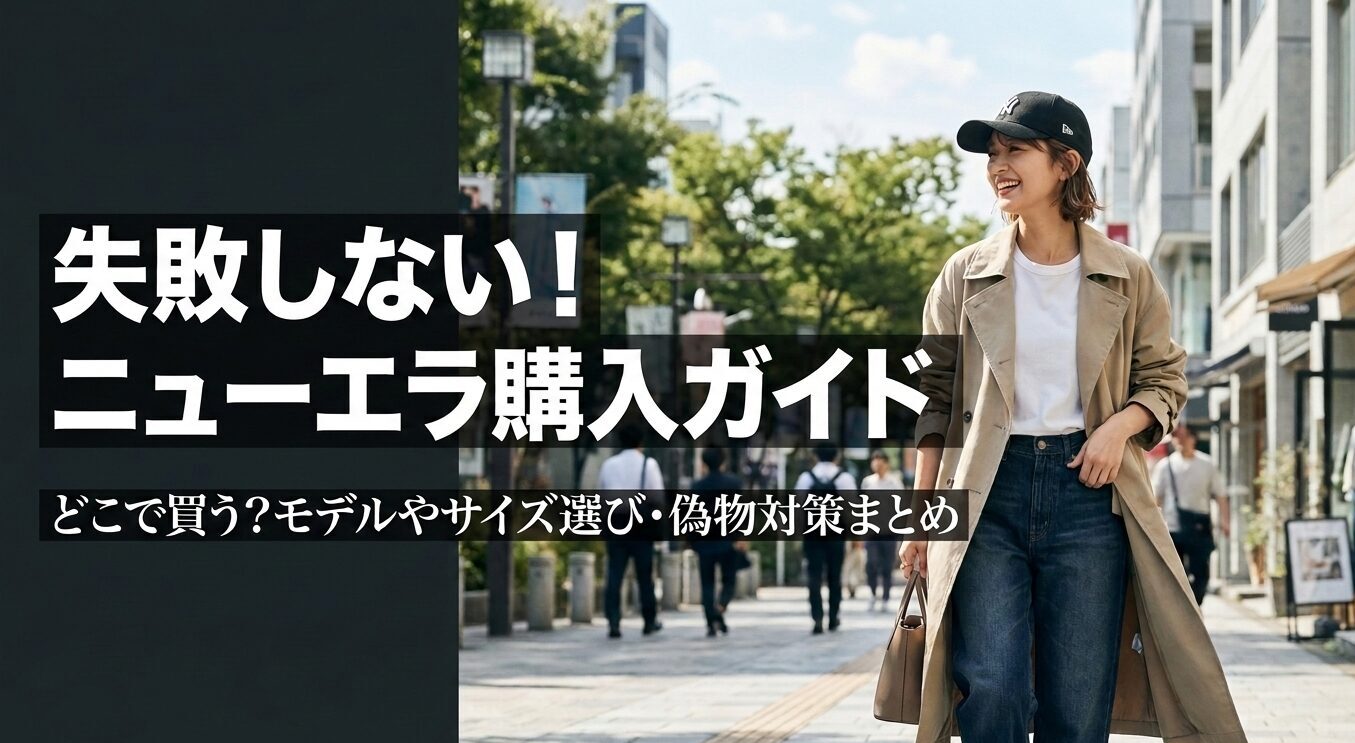 失敗しないニューエラ購入ガイド。どこで買うか、モデルやサイズ選び、偽物対策などのまとめ