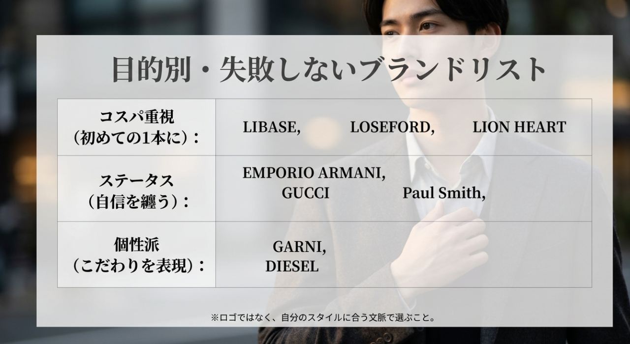 目的別・失敗しないメンズネックレスブランドリスト